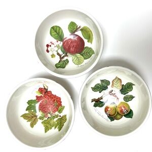 Portmerion bowls each 5 1/2” with fruit designs. Good condition.